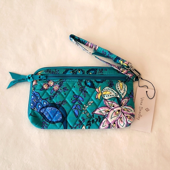 New Vera Bradley RFID Slim Wristlet - Picture 2 of 7